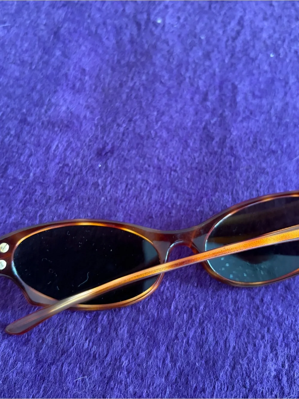 Vintage Thierry Mugler Tortoiseshell Oval Sunglasses - cat eye
